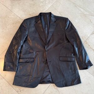 BCX Men's Sleek Black Sport Coat